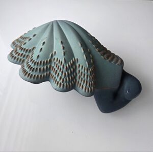 Whimsical France Fauteux Signed Ceramic - Turtle (Serenite)